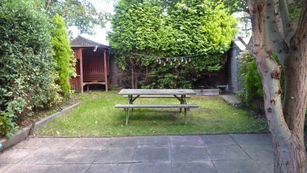 Rear garden
