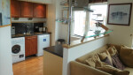 Open plan lounge/kitchen 